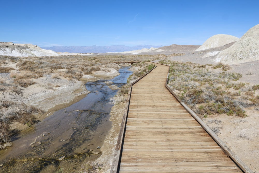 Salt Creek boardwalk, attractions in Death Valley National Park
