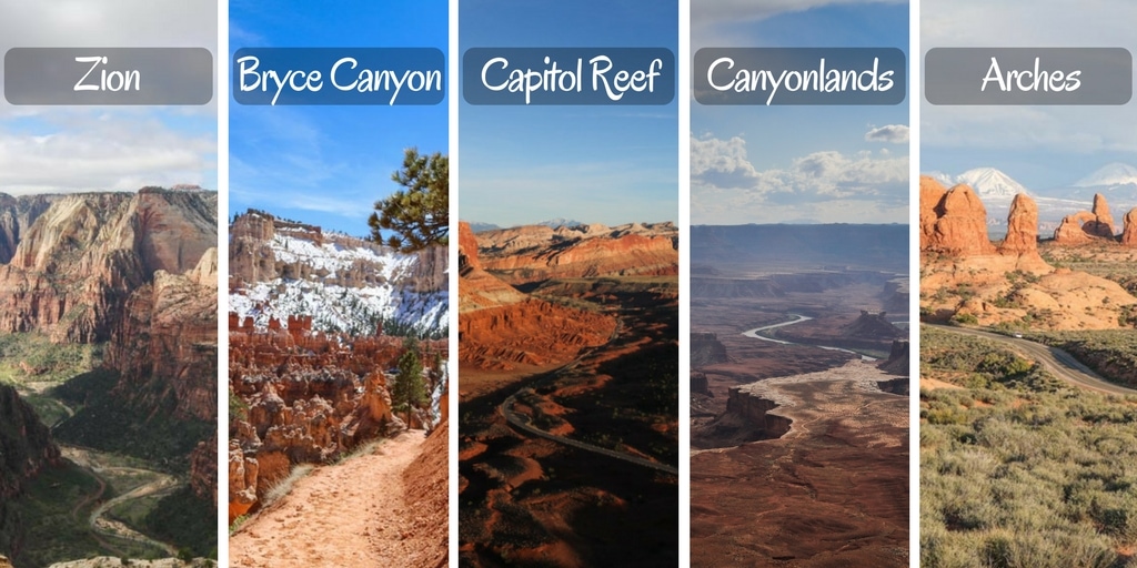 National Parks of Utah in Photos