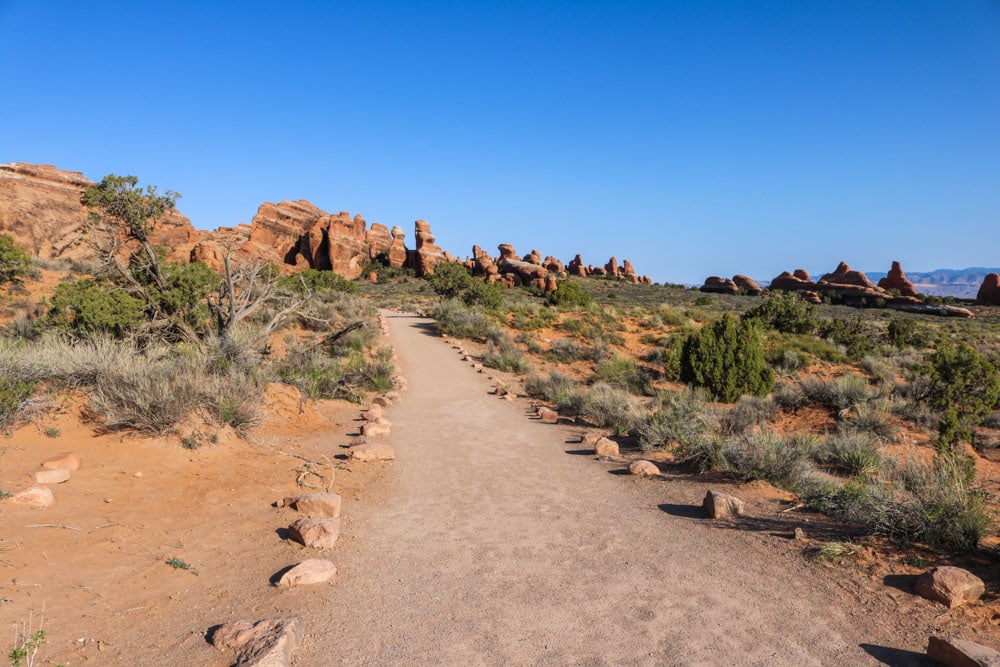 Double O Arch Trail, Arches National Park