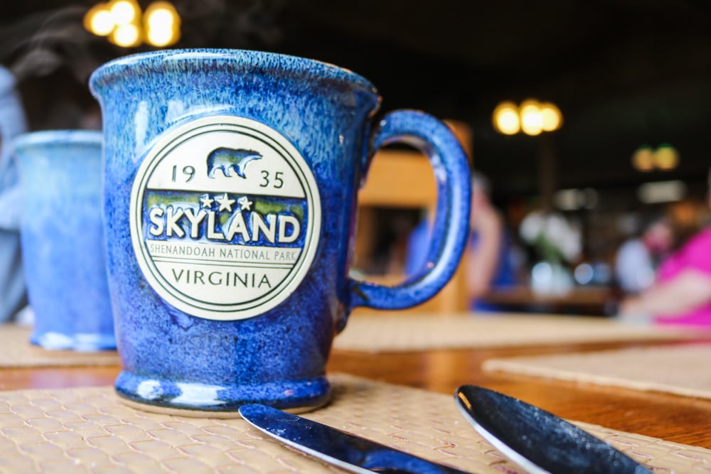 Skyland mug, Skyland Resort, Shenandoah National Park