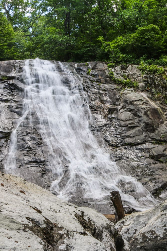 Upper Whiteoak Canyon Falls in Shenandoah National Park
