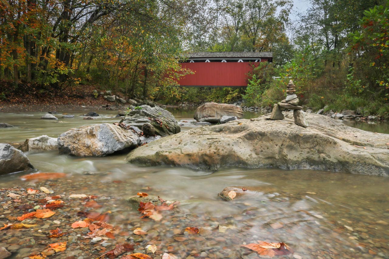 Everett Covered Bridge, Attractions in Cuyahoga Valley National Park, Ohio