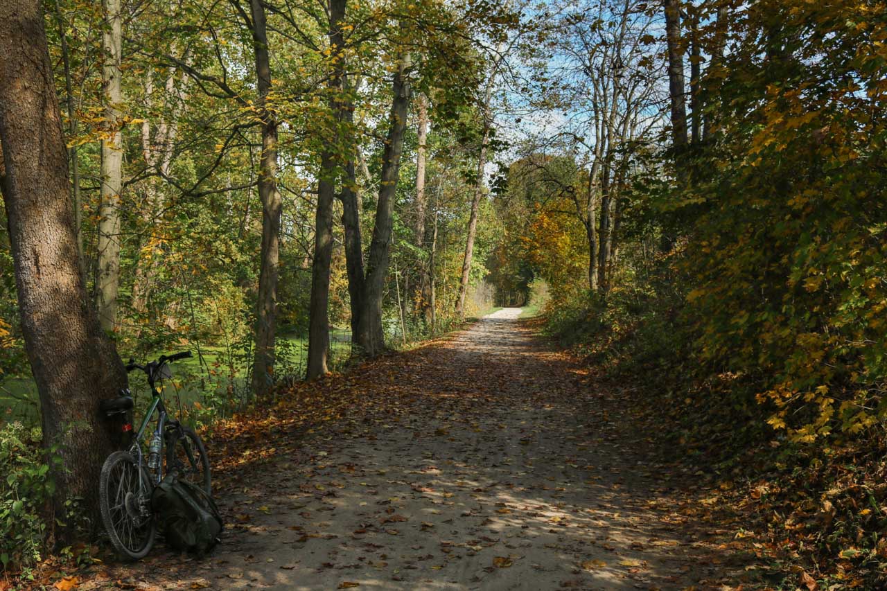 Ohio & Eerie Canal Towpath Trail, Cuyahoga Valley National Park - Best Roads for Cycling in National Parks in America