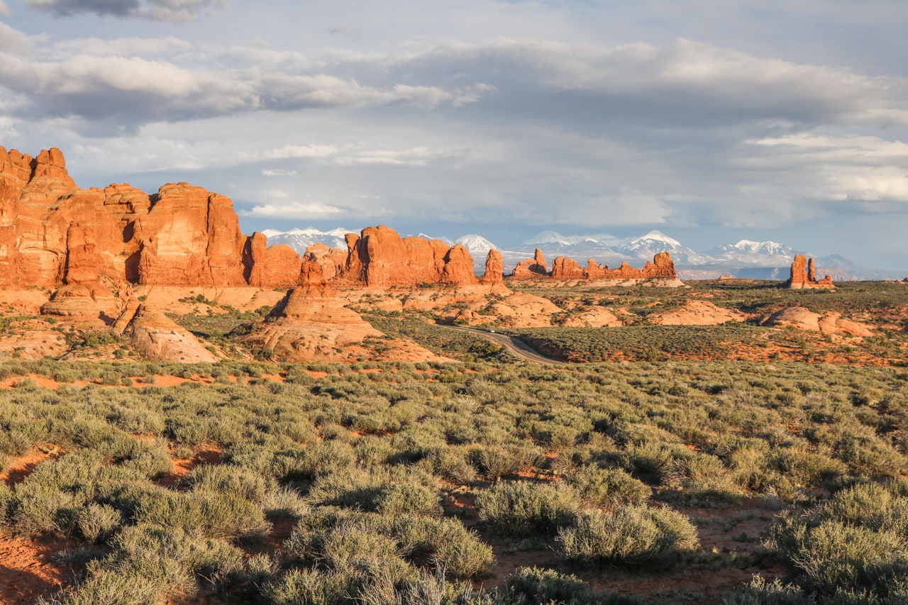 Garden of Eden, Arches National Park, Utah - Best National Parks for Road Cycling in America