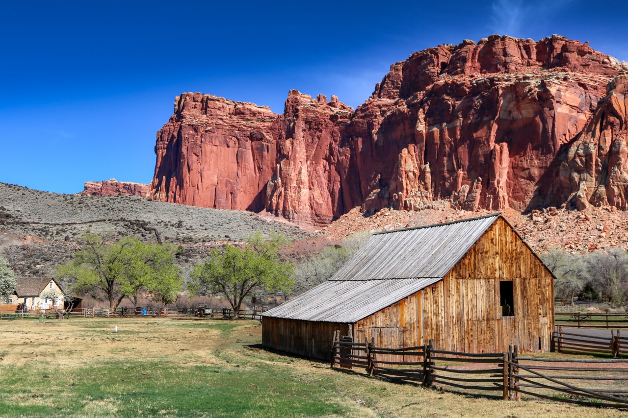Gifford Homestead in Capitol Reef National Park - Photogenic Buildings in National Parks