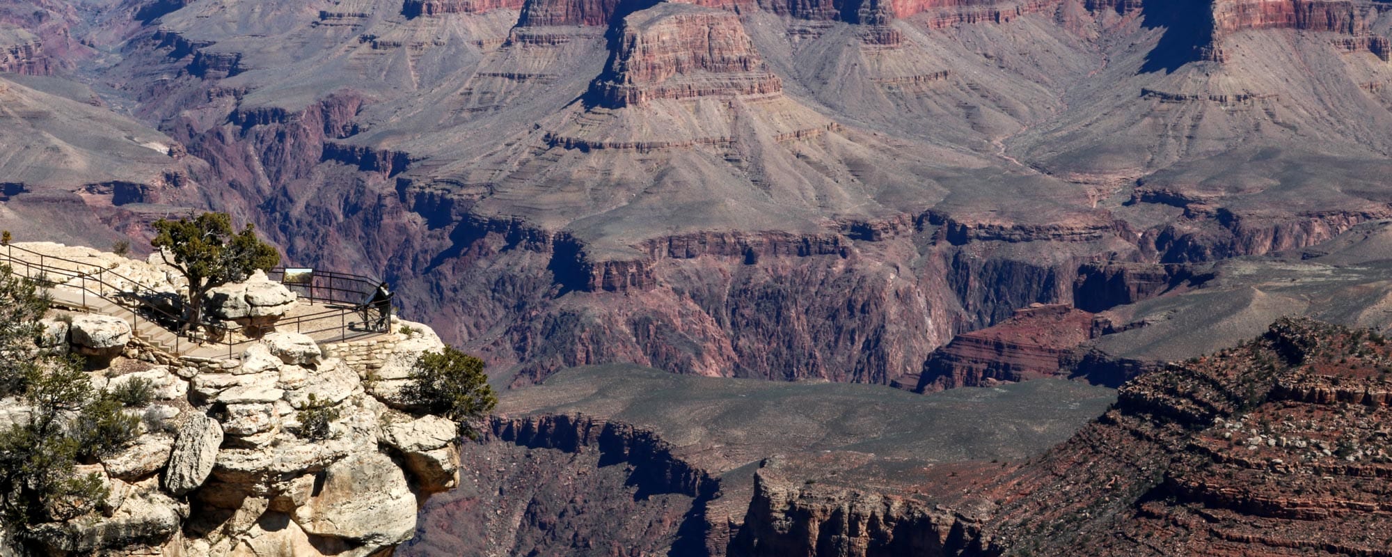 Trailview Overlook in Grand Canyon National Park, Arizona, greatest viewpoints in national parks