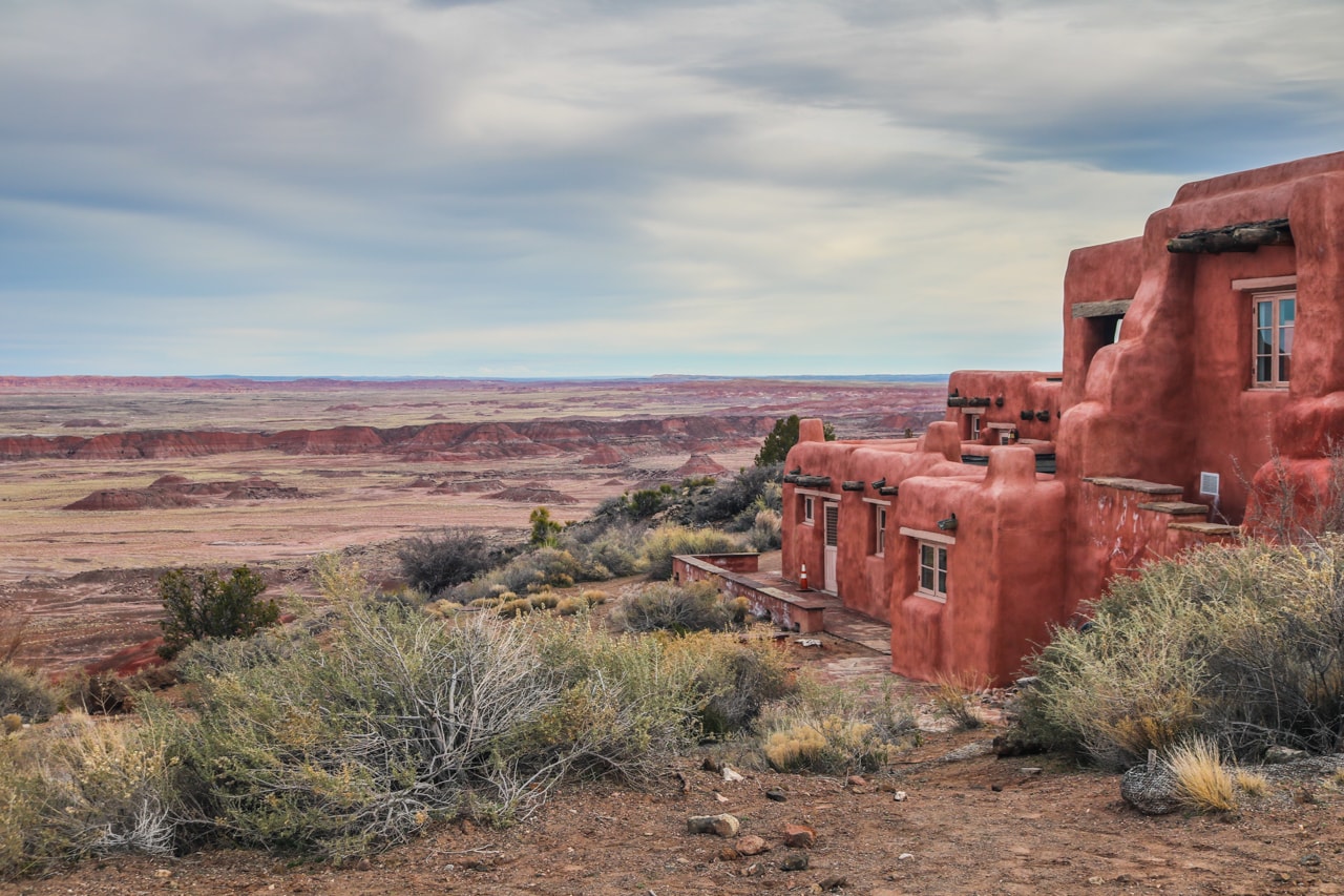 Painted Desert Inn in Petrified Forest National Park - National Parks Architecture