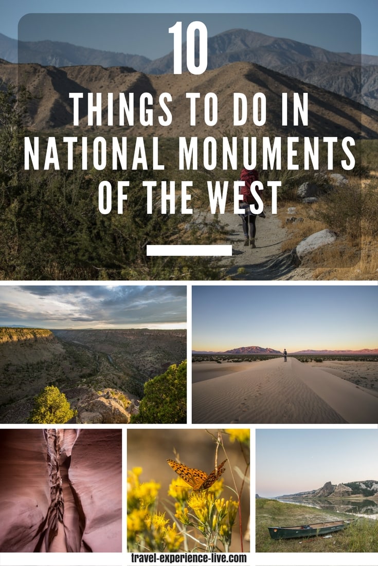 10 Things to Do in National Monuments of the West