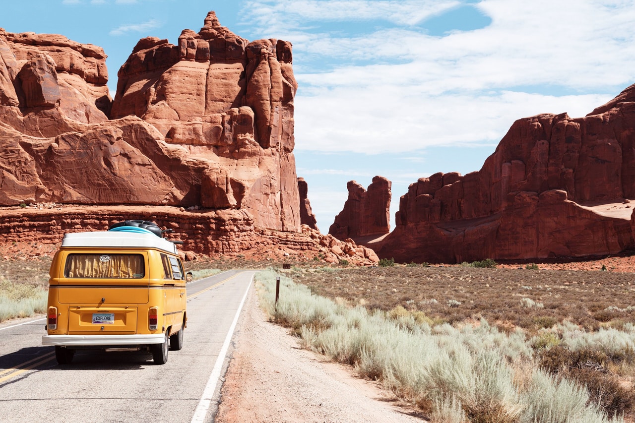 Arches Park Road, Arches National Park - Scenic Drives in USA National Parks
