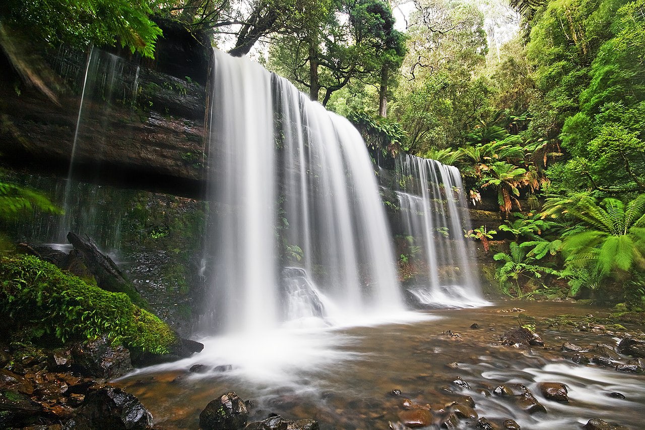 Russell Falls, Mount Field National Park, Tasmania - Tasmania National Parks