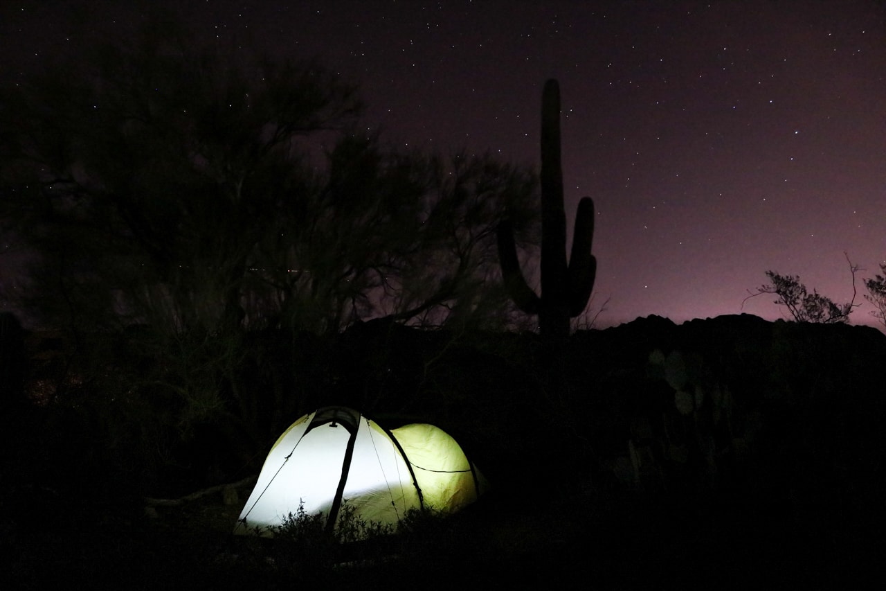 Camping near Saguaro National Park, Arizona - Saguaro National Park photo essay