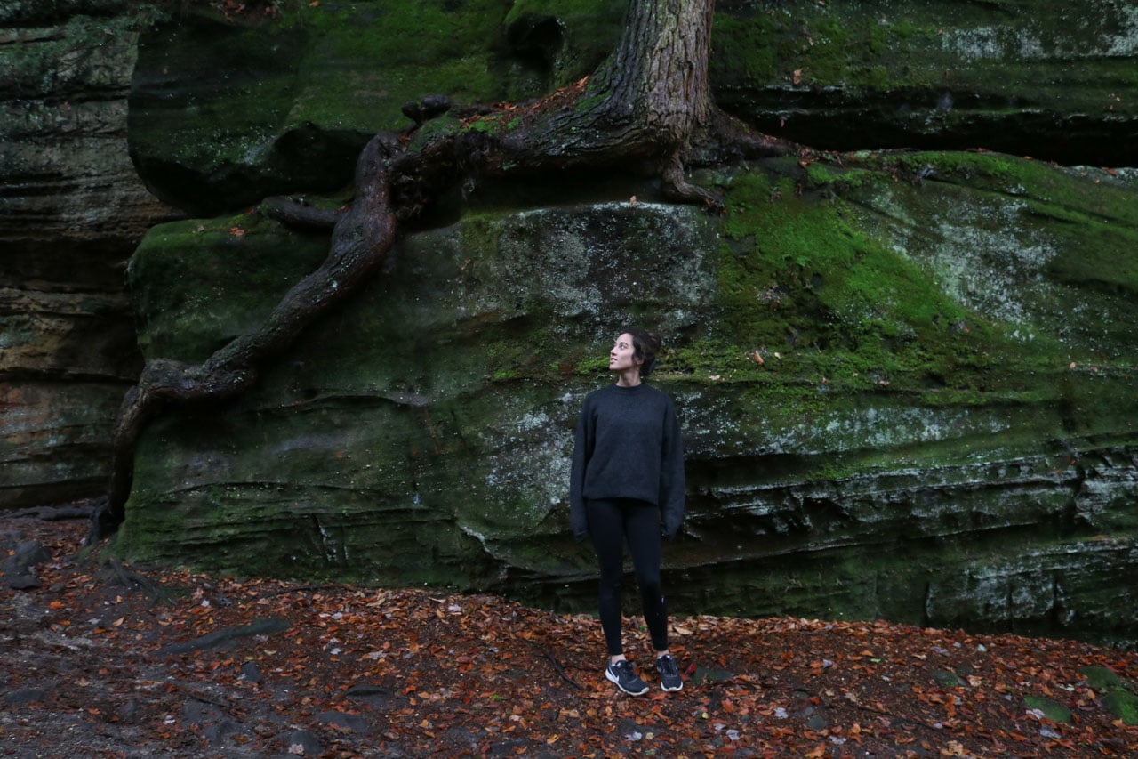 Hiking at The Ledges, Cuyahoga Valley National Park, Ohio