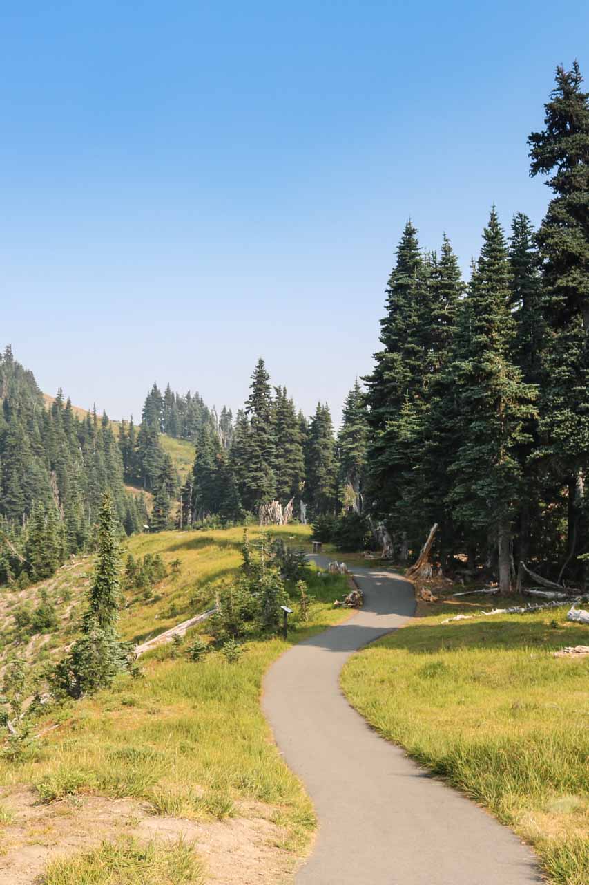 Trail on Hurricane Ridge, Olympic National Park, Washington