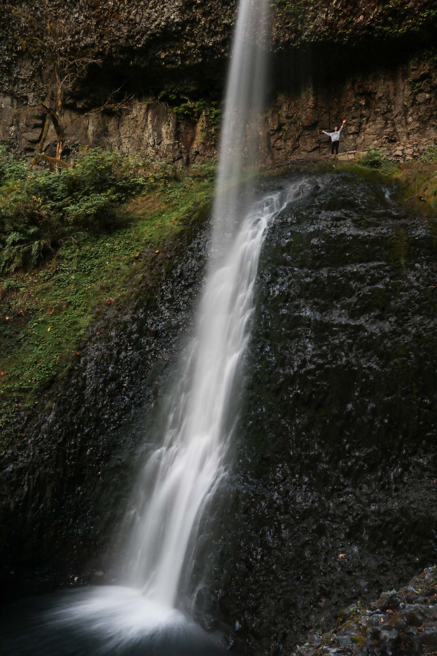 Middle Falls in Silver Falls State Park, Oregon - Best Destinations Near Portland, Oregon