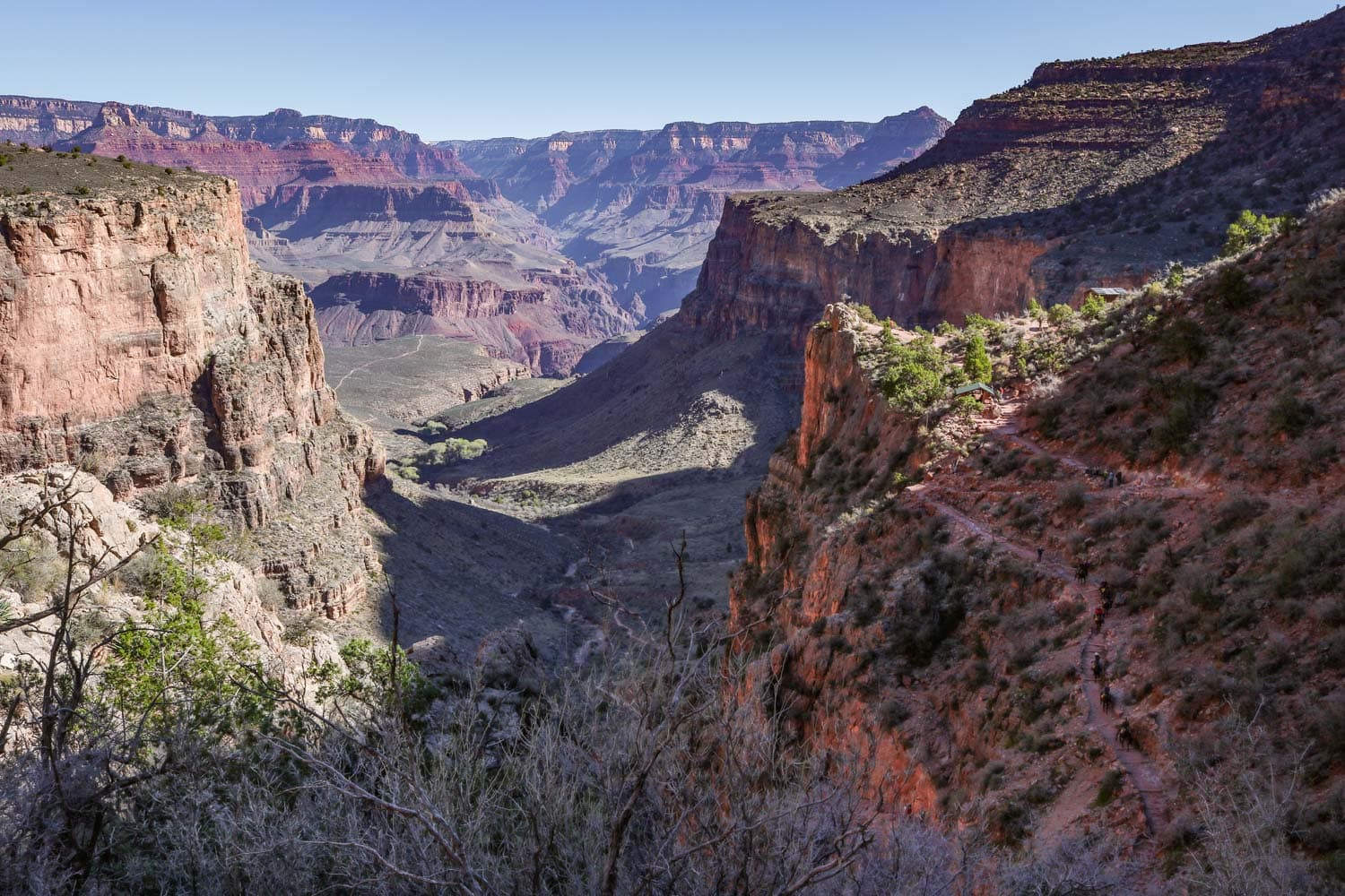 Bright Angel Trail, Grand Canyon National Park - Best Road Trips from Las Vegas, Nevada