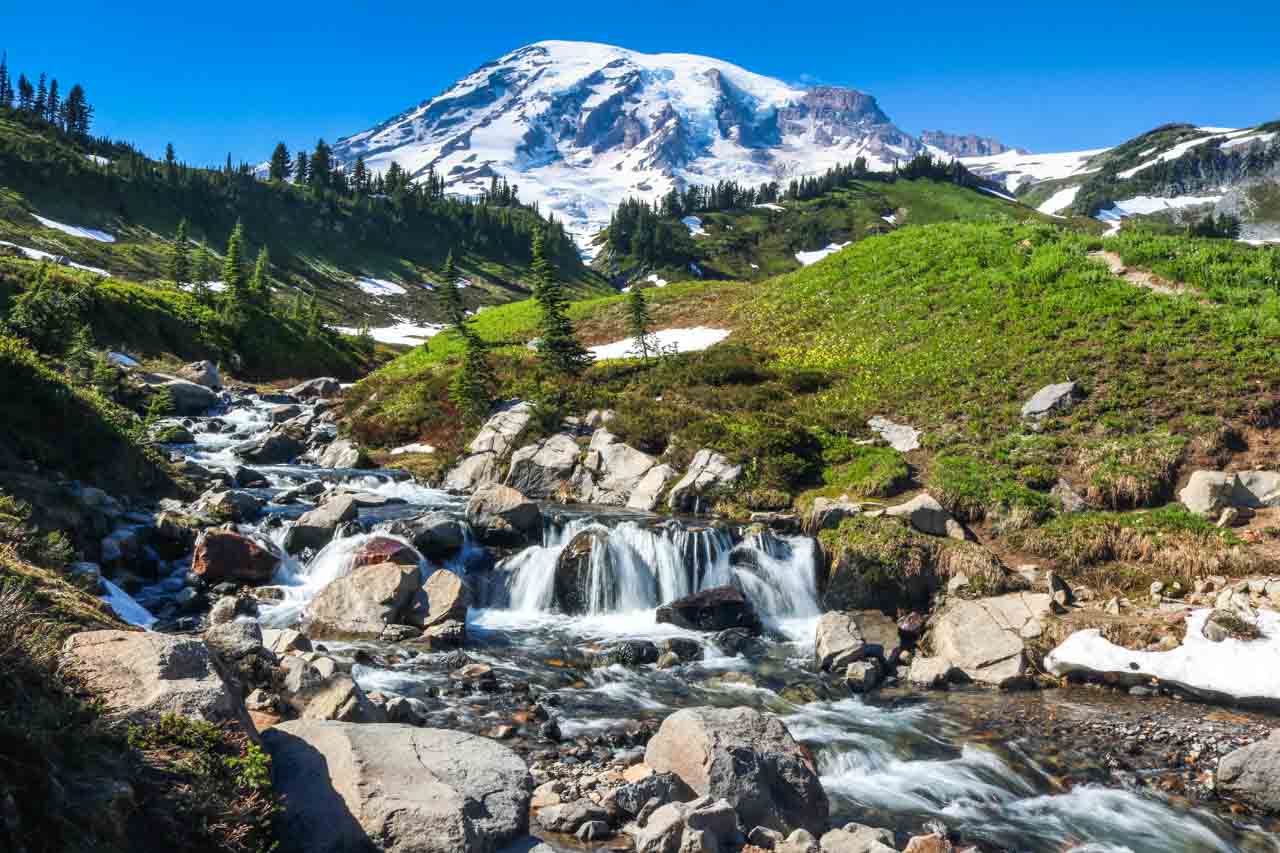 Edith Creek, Mount Rainier National Park, Washington