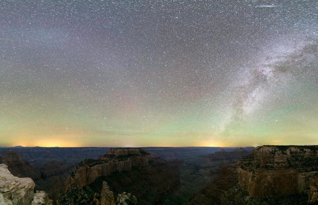 Milky Way over the Grand Canyon, Arizona - NPS Jeremy M. White