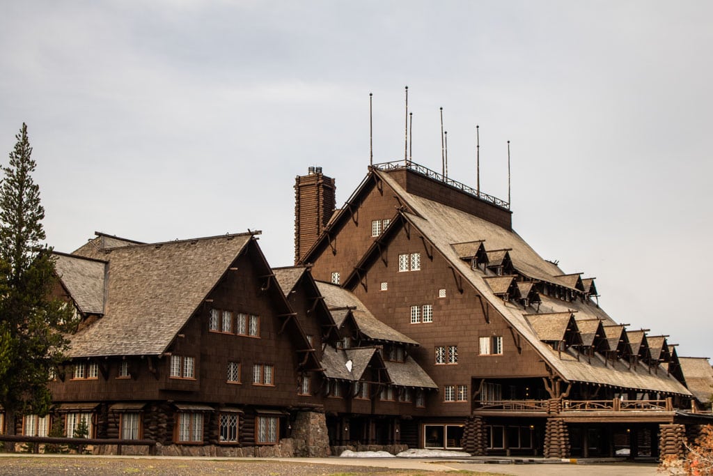 Old Faithful Inn is one of the must-see Yellowstone National Park attractions