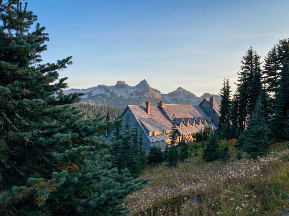 Paradise Inn in Mount Rainier National Park, Washington