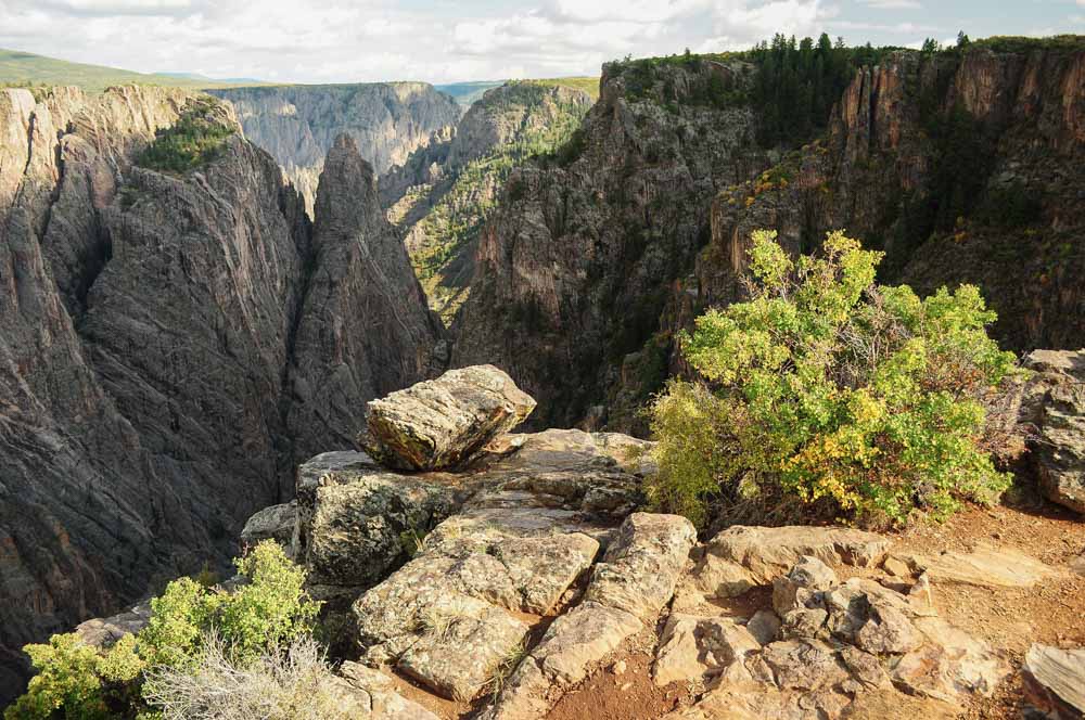 Cross Fissures Overlook, Black Canyon of the Gunnison National Park, Colorado - NPS Zach Schierl