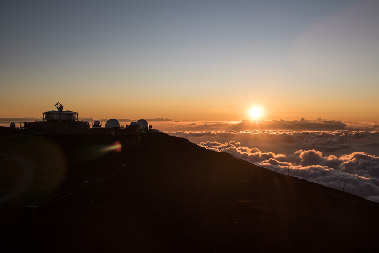Haleakala Summit sunset in Maui, Hawaii