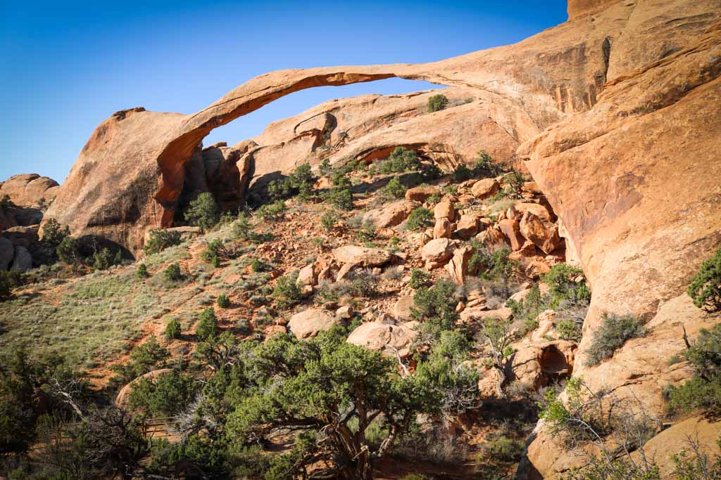 Landscape Arch Trail, Arches National Park, Utah