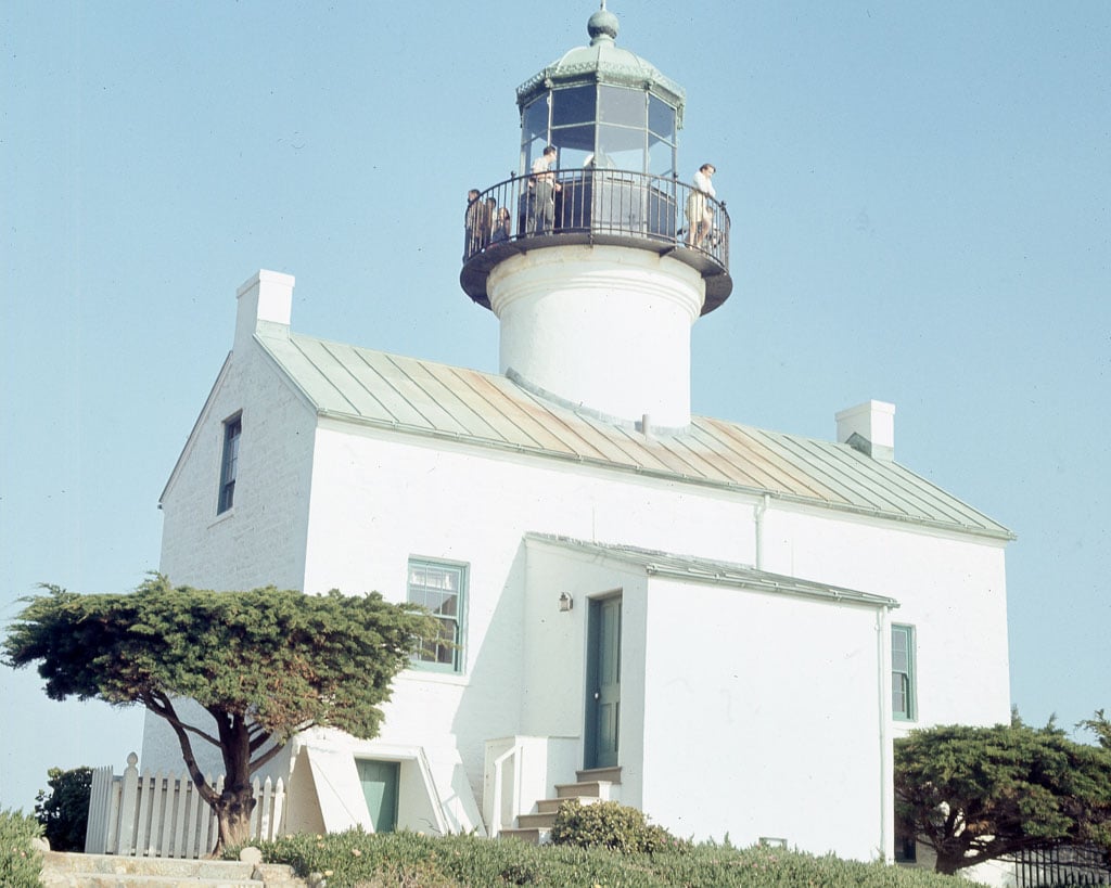 Old Point Loma Lighthouse in Cabrillo National Monument, San Diego, California