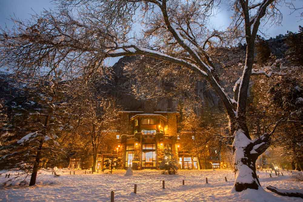 The Ahwahnee Hotel in Yosemite Valley, Yosemite National Park, California - Romantic Valentine's Day National Park Lodges