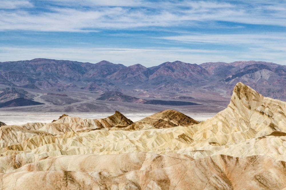 Zabriskie Point, Death Valley National Park - National Park Birthdays Calendar