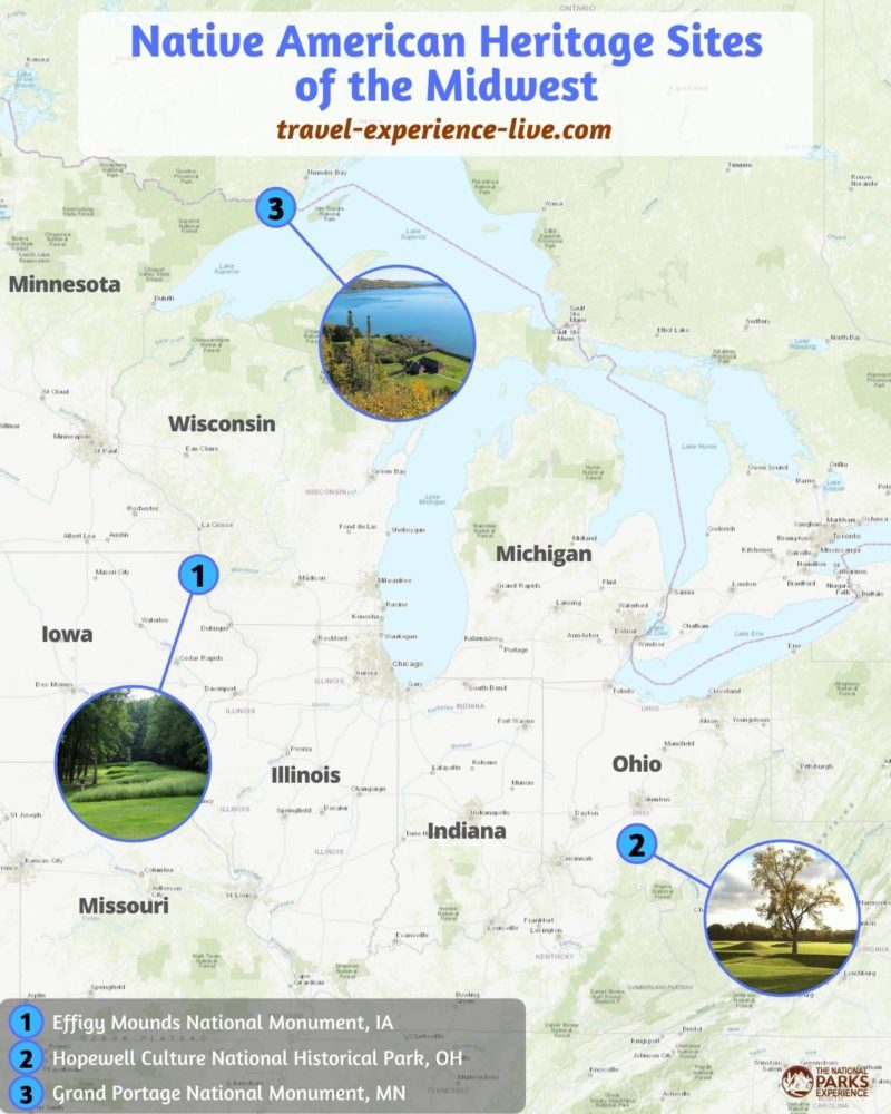 Midwest Native American Sites in the National Parks
