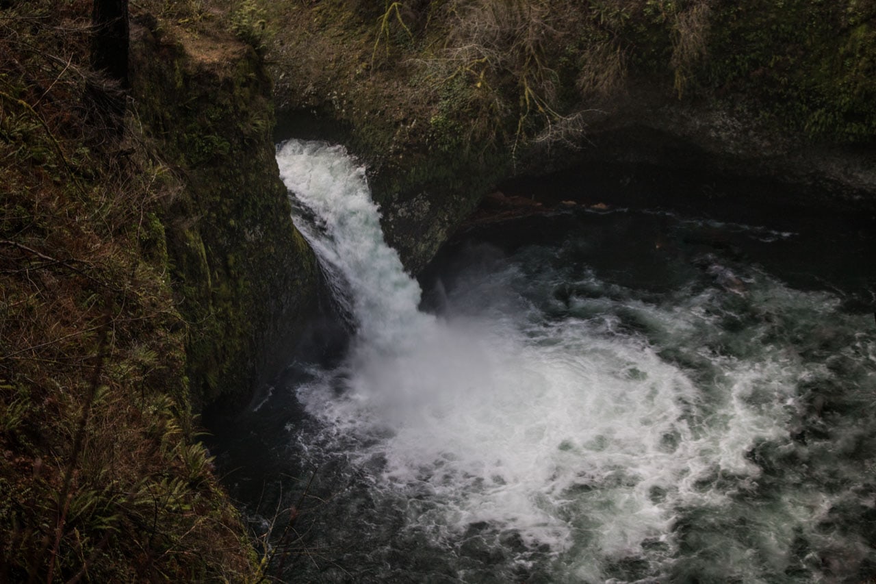 Punchbowl Falls on Eagle Creek Trail, Columbia River Gorge, Oregon