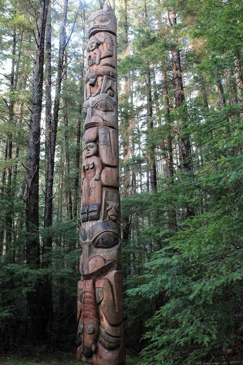 Sitka National Historical Park totem pole, Alaska - Photo Credit NPS