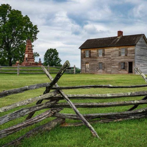 Manassas National Battlefield Park in Virginia, USA