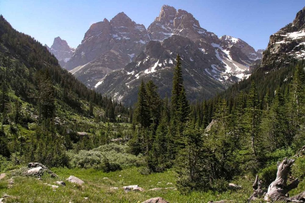 North Fork Cascade Canyon in Grand Teton National Park, Wyoming - NPS