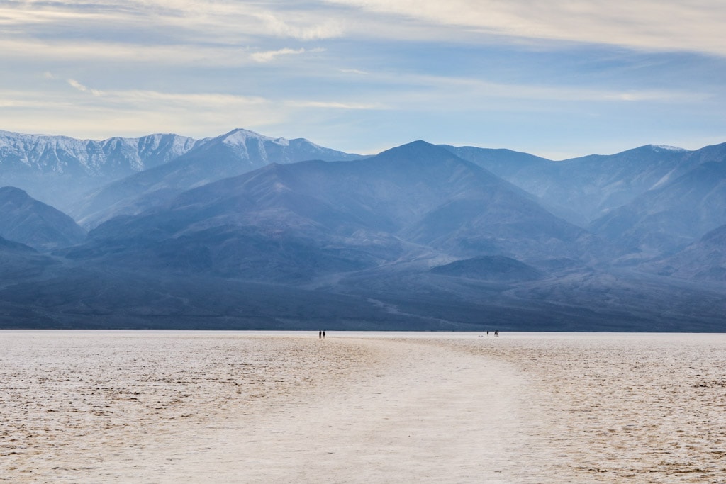 Badwater Basin Crossing, Death Valley National Park
