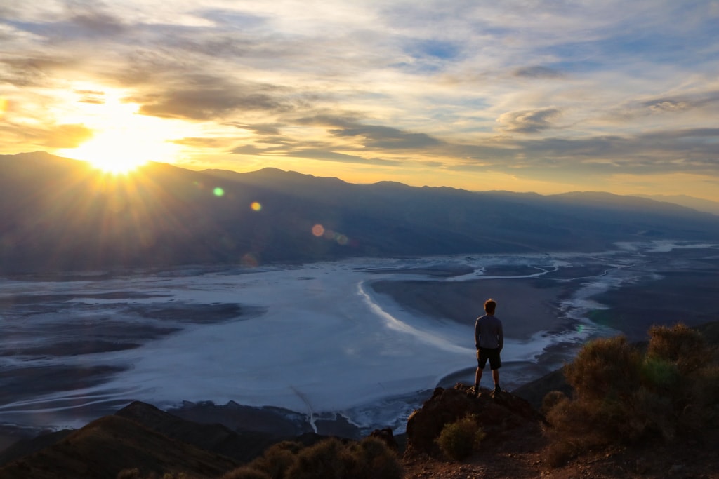 Sunset hike at Dante's View, Death Valley National Park