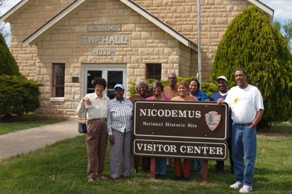 Descendants of original settlers, Nicodemus National Historic Site, Kansas - Photo credit U.S. National Park Service