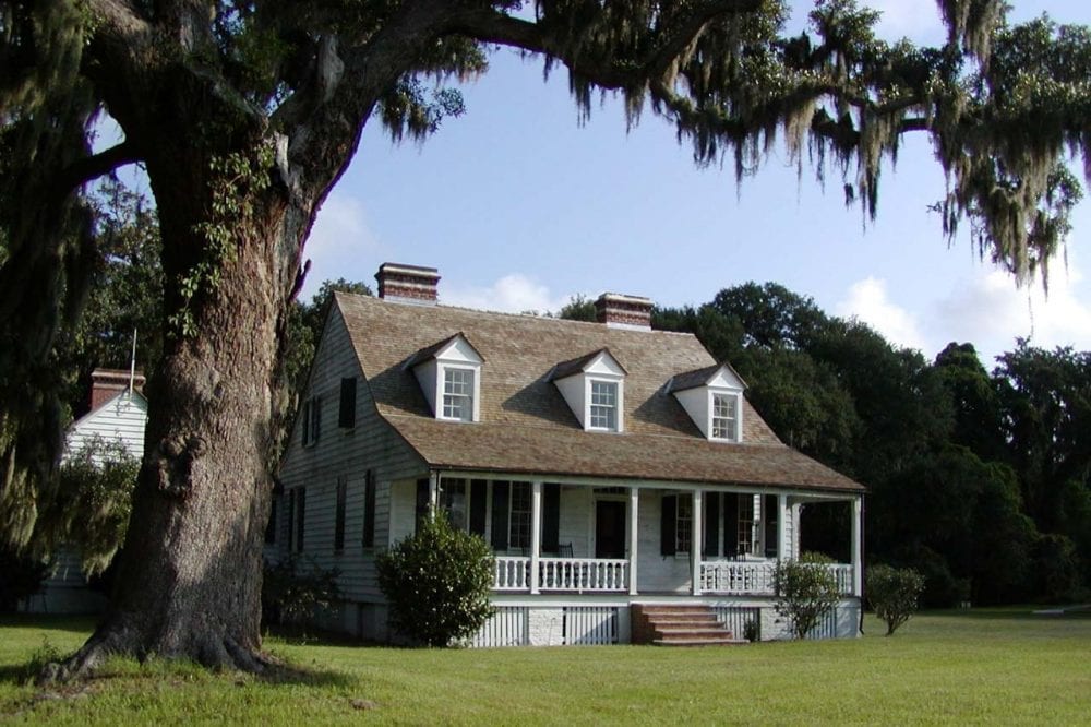 Snee Farm House, Charles Pinckney National Historic Site, South Carolina - Photo credit U.S. National Park Service