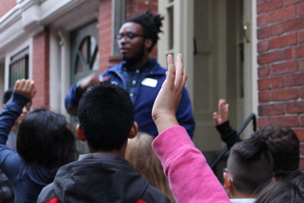 Youth Programming on the Black Heritage Trail, Boston African American National Historic Site - Photo credit National Park Service