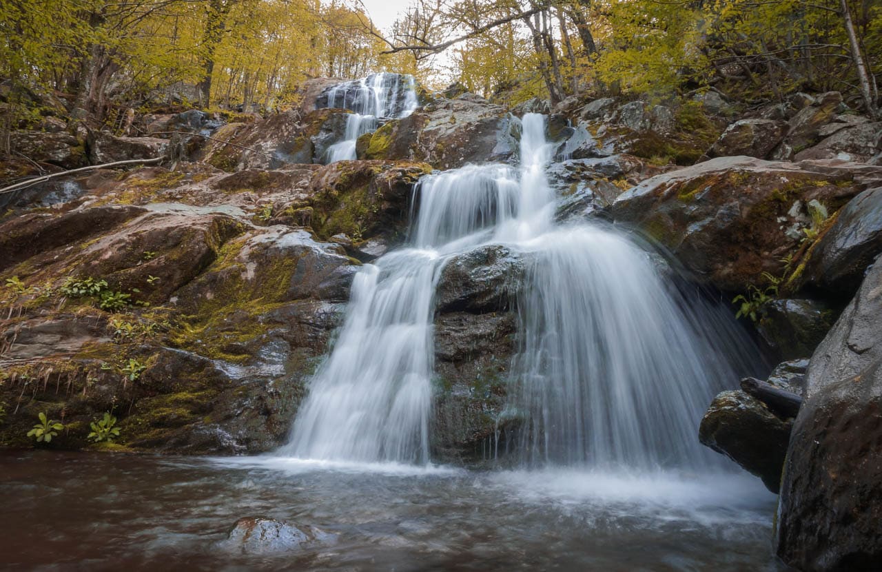 Dark Hollow Falls in Autumn, Shenandoah National Park, Virginia