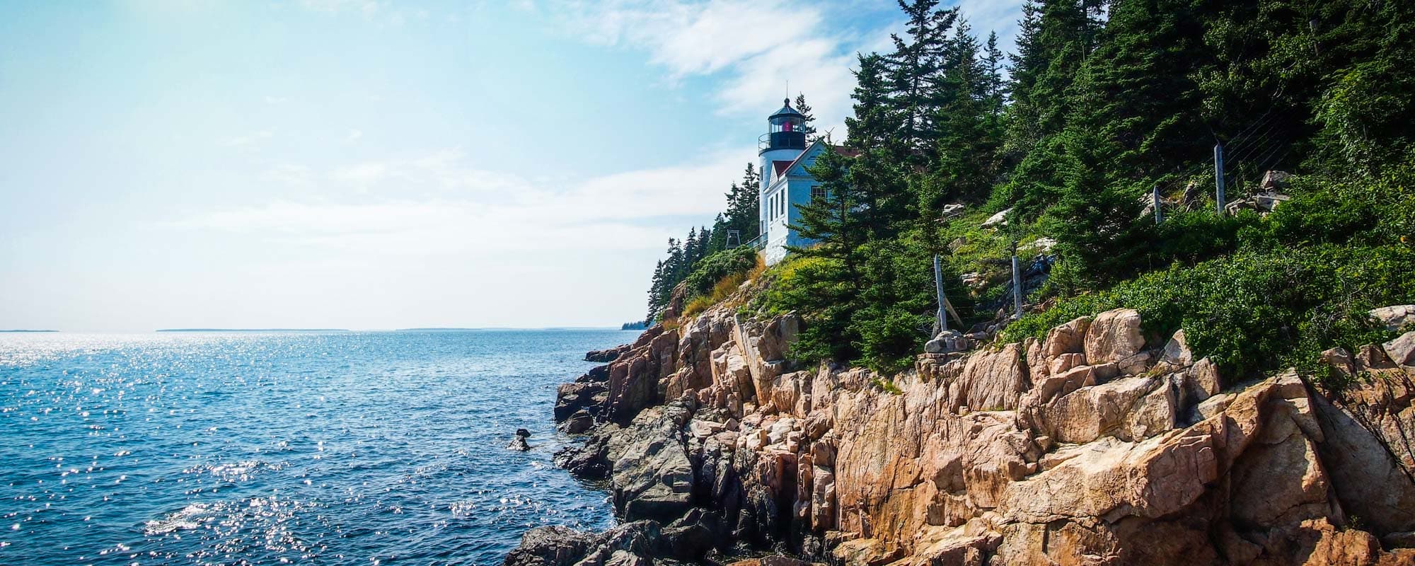 Acadia National Park, Maine - Banner Lighthouse