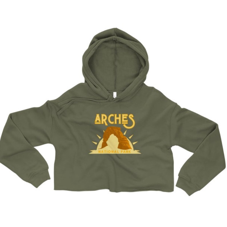 Arches National Park Crop T-shirt