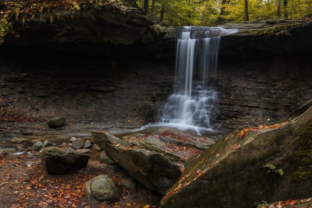 Blue Hen Falls - Cuyahoga Valley National Park in the Fall
