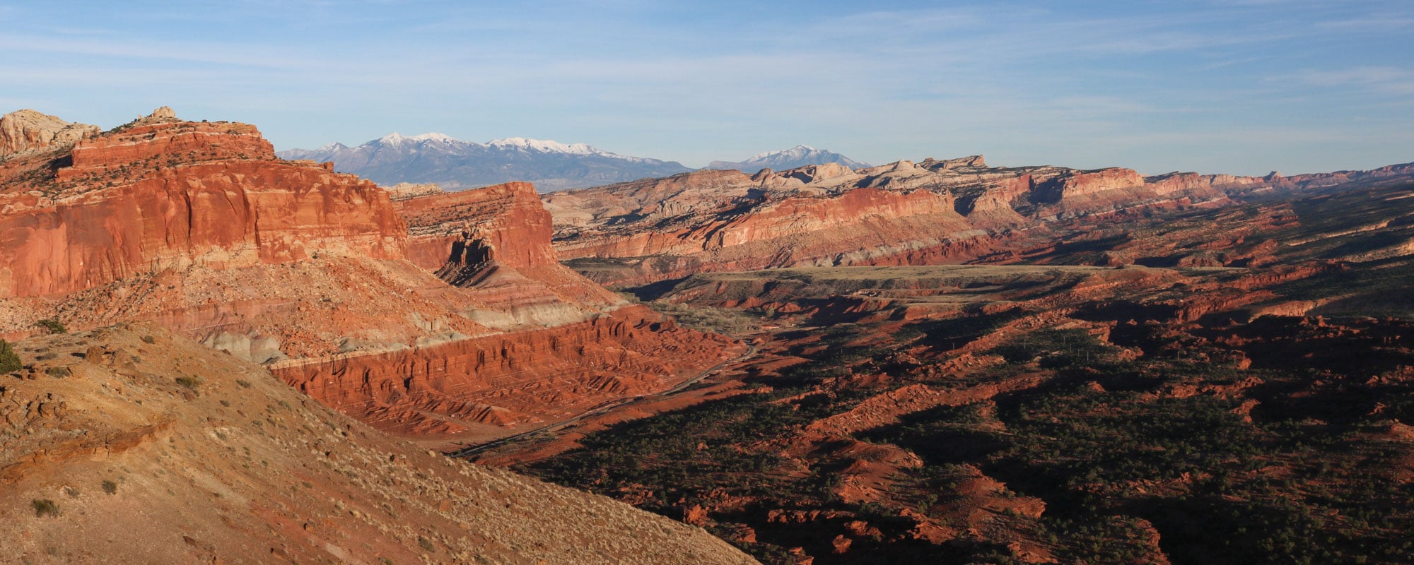 Capitol Reef National Park - Banner Sunset