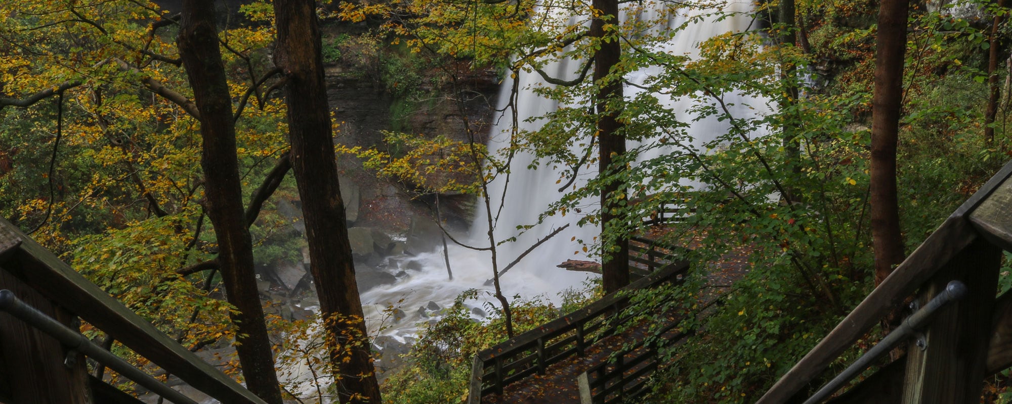 Cuyahoga Valley National Park - Banner Brandywine Falls