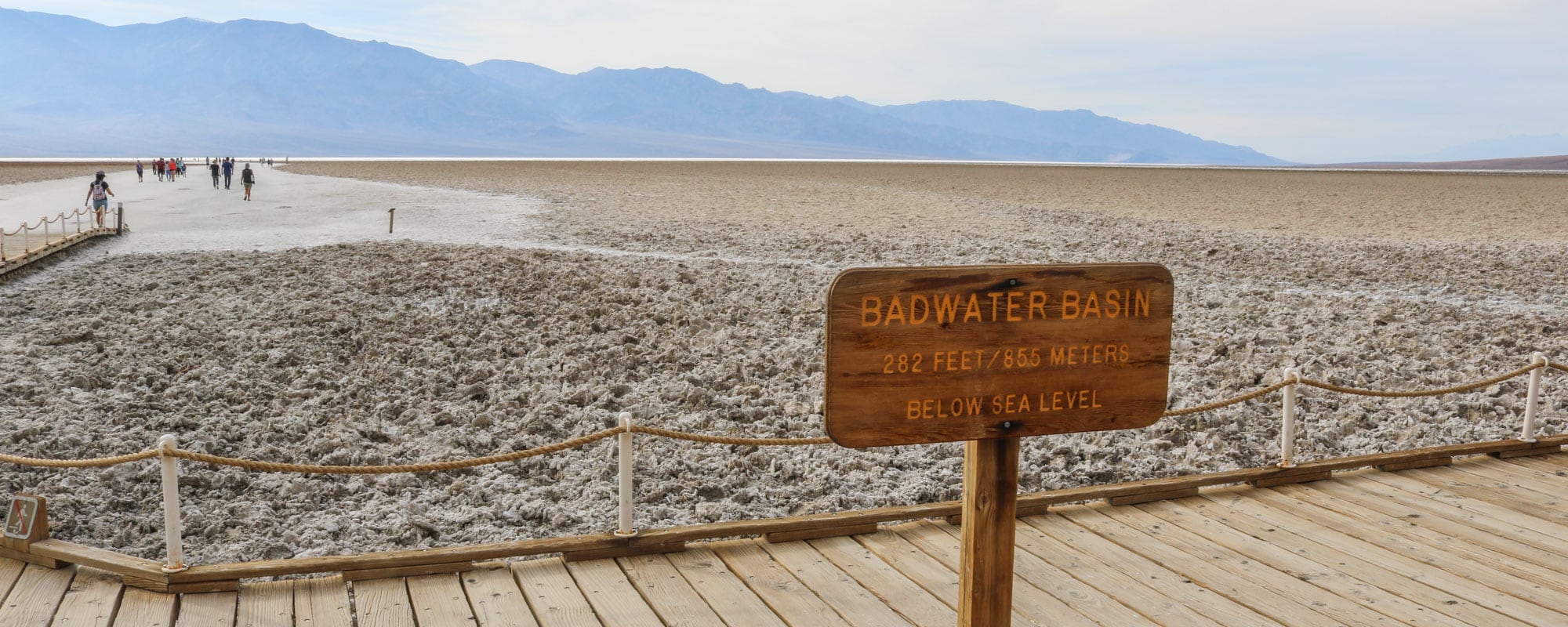 Death Valley National Park - Banner Badwater Basin