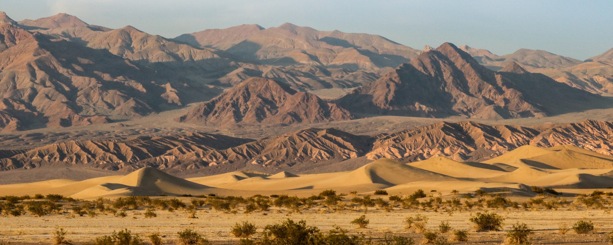 Death Valley National Park - Banner Mesquite Flat Sand Dunes