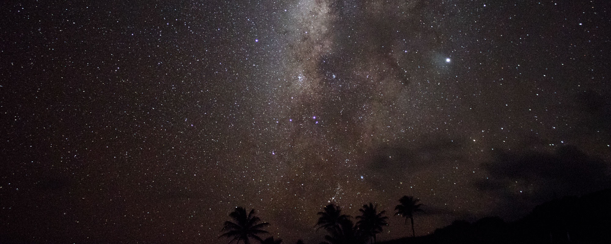 Haleakala National Park - Banner Milky Way