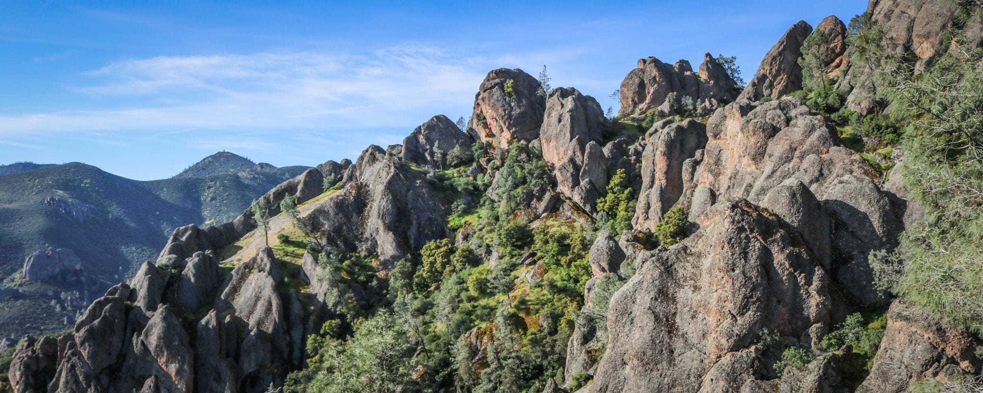 Pinnacles National Park - Banner Rock Formations
