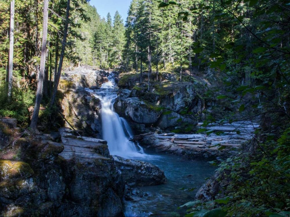 Silver Falls, Mount Rainier National Park, Washington State
